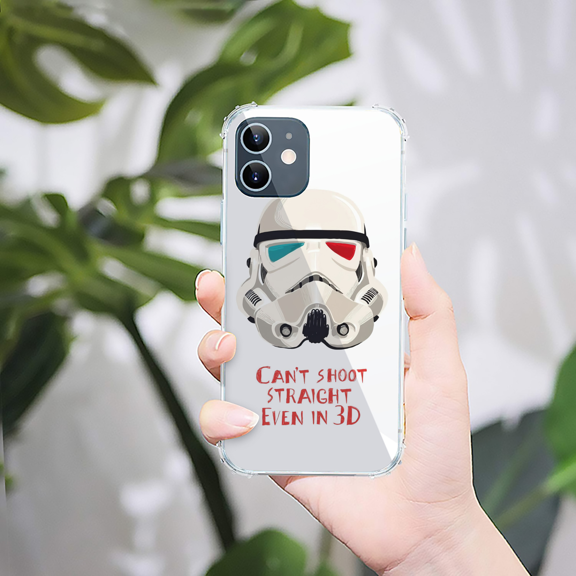 （画像用） スター・ウォーズ Star Wars 【iPhone 12シリーズ対応】透明スマホケース（クリアソフトケース）
